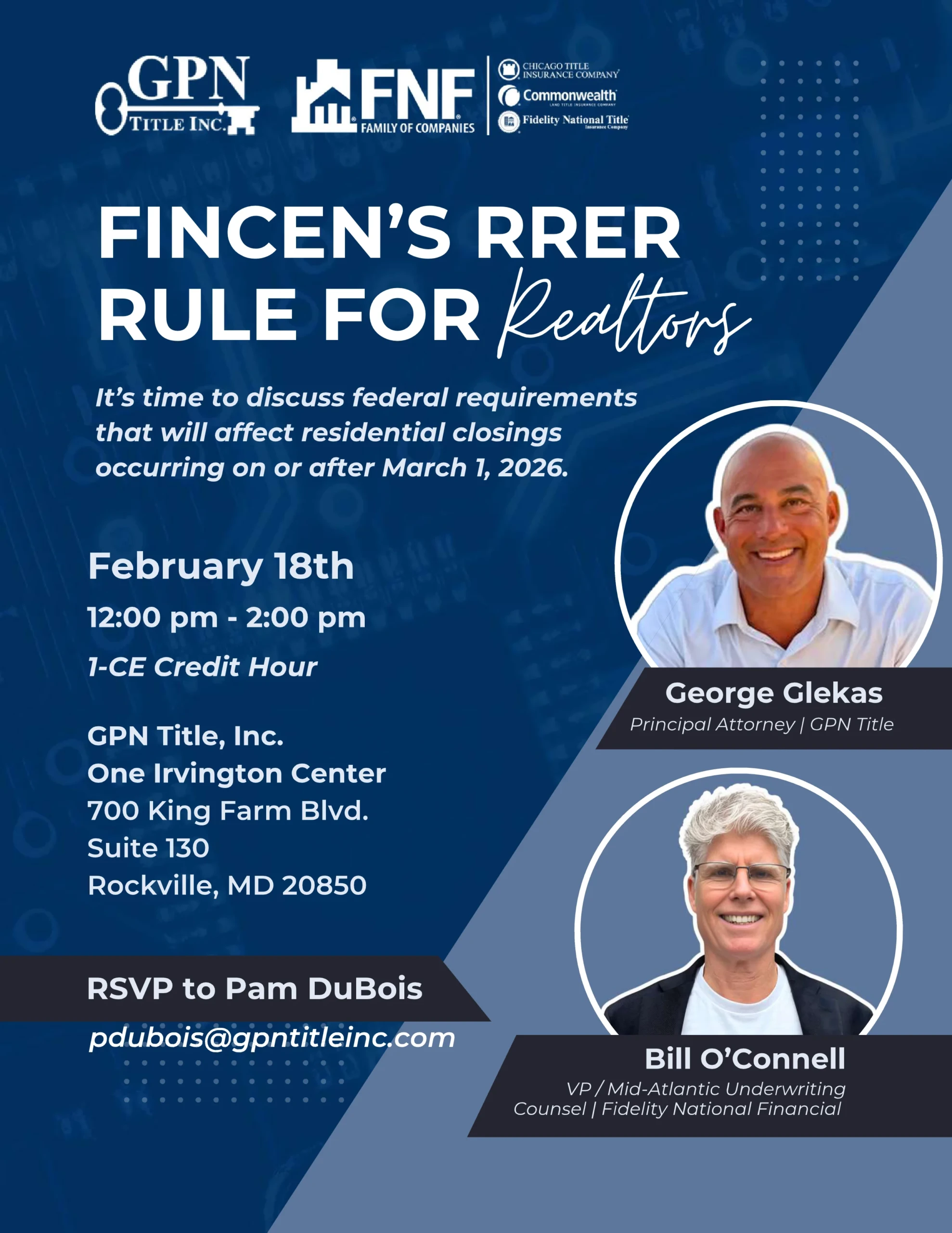 FinCEN - GPN Title - Agent Lunch Learn for Realty Advantage FinCEN - GPN Title - Agent Lunch Learn for Realty Advantage